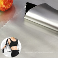 polyester spandex heating sweating laminated PU coated fabric for fitness